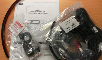 2015~ Toyota Hilux Canopy Remote Locking Kit TheUTEShop Products