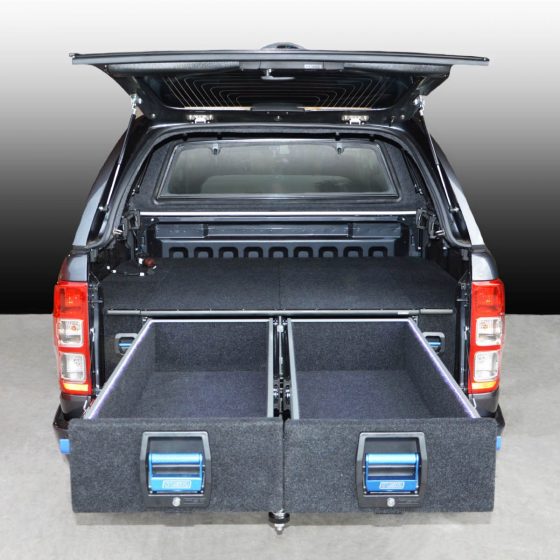 Ford Ranger / Mazda BT50 Double Drawer System TheUTEShop Products