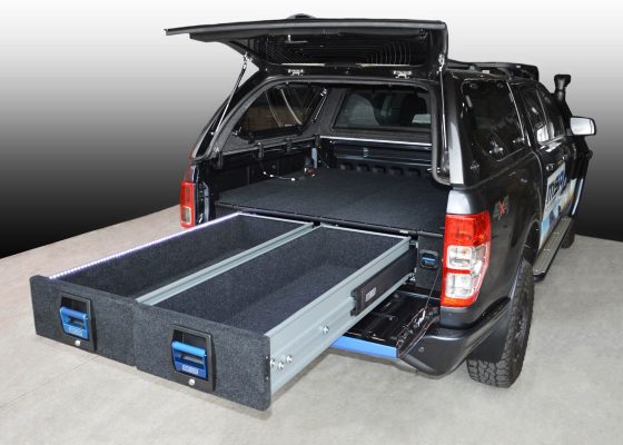 Ford Ranger / Mazda BT50 Double Drawer System TheUTEShop Products