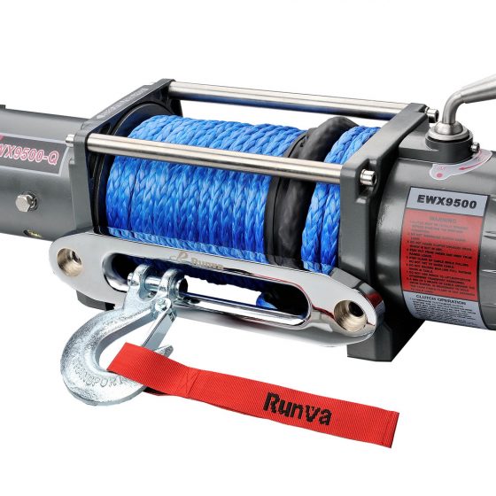 Runva EWX9500-Q 12V EVO with Synthetic Rope TheUTEShop Products