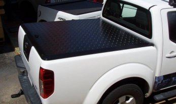 Nissan D40 Navara Dual Cab Load Shield - BLACK TheUTEShop Products